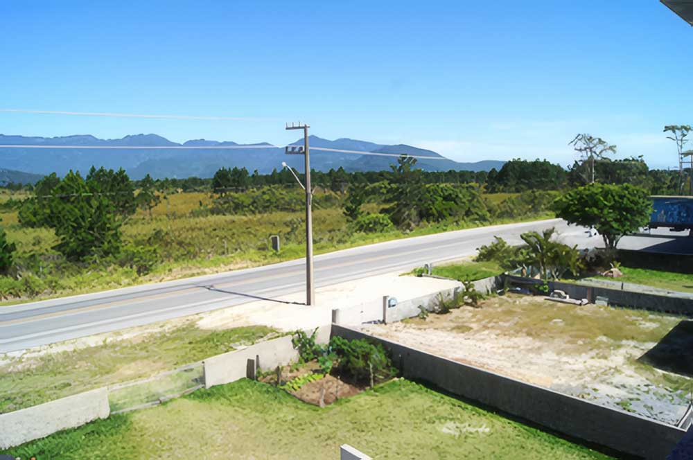 Vista da área de lazer